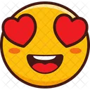 Heart Face Smile Emoji  Icon