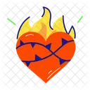 Heart Emoji Heart Fire Heart Art Symbol