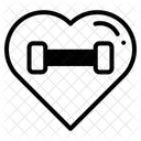 Heart Fitness Heart Strong Heart Icon