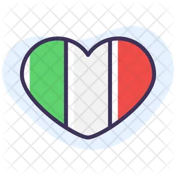 Heart Flag  Icon