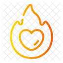 Heart Flame  Icon