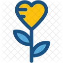Heart Flower Floral Icon