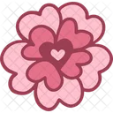 Heart Flower Flower Wedding Icon