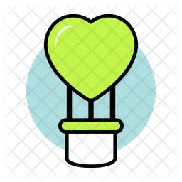 Heart Fly  Icon