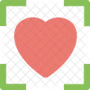 Heart Focus Affection Icon