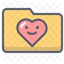Heart Folder Folder Heart Icon