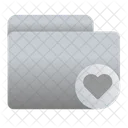Heart Folder  Icon