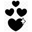 Heart Four Love Valentine Icon