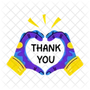 Heart Gesture Love Thanks Icon