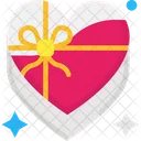 Heart Gift Valentine Gift Gift Icon