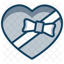 Heart  Gift  Icon