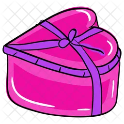 Heart Gift Box  Icon