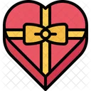 Heart Gift Box  Icon