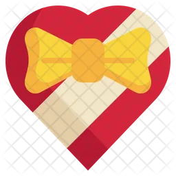 Heart Gift Box  Icon