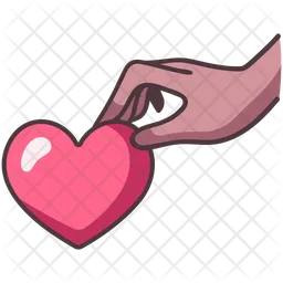 Heart Giving  Icon