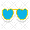 Heart Glasses Heart Loving Icon