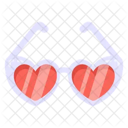 Heart Glasses  Icon