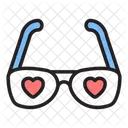 Heart Glasses Love Icon