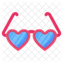 Heart Glasses  Icon
