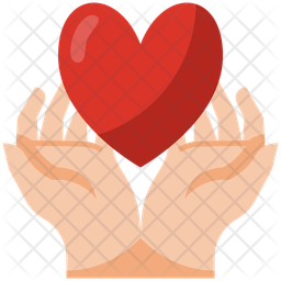 Download Free Heart Hands Icon Of Flat Style Available In Svg Png Eps Ai Icon Fonts