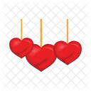 Heart hanging  Icon