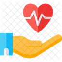 Heart Health Heart Disease Cardiology Icon