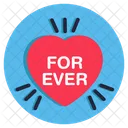 Heart Affection Love Forever Icon