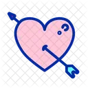 Valentine Love Heart Icon