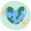 Heart Earth Save Icon