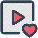 Video Play Streaming Icon