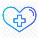 Health Heart Add Icon