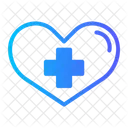 Health Heart Add Icon