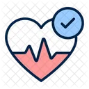 Heart Health Healthcare Icon