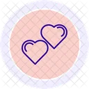 Heart Line Icon Icon