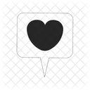 Heart Like Notification Icon