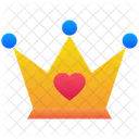 Heart Love Crown Icon