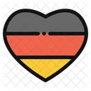 Heart Love Germany Icon