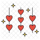 Heart Rope Hearts Icon