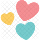 Heart Flat Romance Heart Emoji Icon