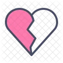 Heart Love Break Icon