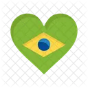 Heart Flag Love Icon