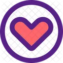 Heart Shape Love Icon