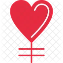 Heart Female Gender Icon