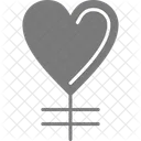 Heart Female Gender Icon
