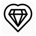 Heart Wealth Value Icon
