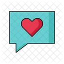 Heart Like Chat Icon