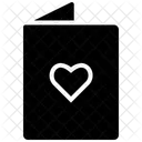 Heart Invitation Card Invitation Card Birthday Card Icon