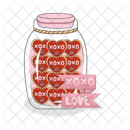 Heart jar  Icon
