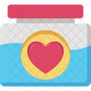 Heart Jar Day Heart Icon