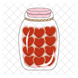 Heart jar  Icon